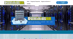 Desktop Screenshot of dominiosbr.com.br