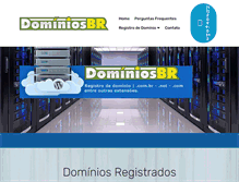 Tablet Screenshot of dominiosbr.com.br